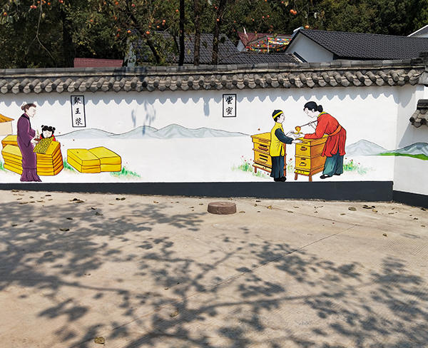 农村文化墙墙绘美化环境 乡村文化墙墙绘项目